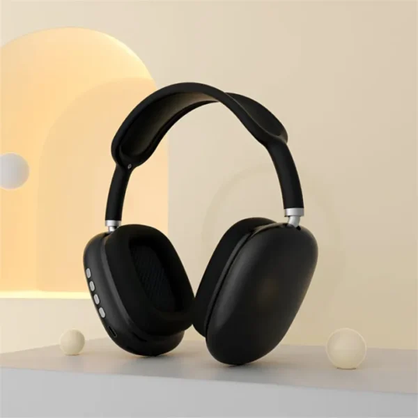 Wireless Headphones, P47 Bluetooth Foldable Headset with Microphone Support FM Radio TF for PC TV Smart Phones & Tablets Etc